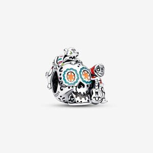 Pandora Disney Pixar Coco Miguel & Dante Skull Glow-in-the-dark Charm